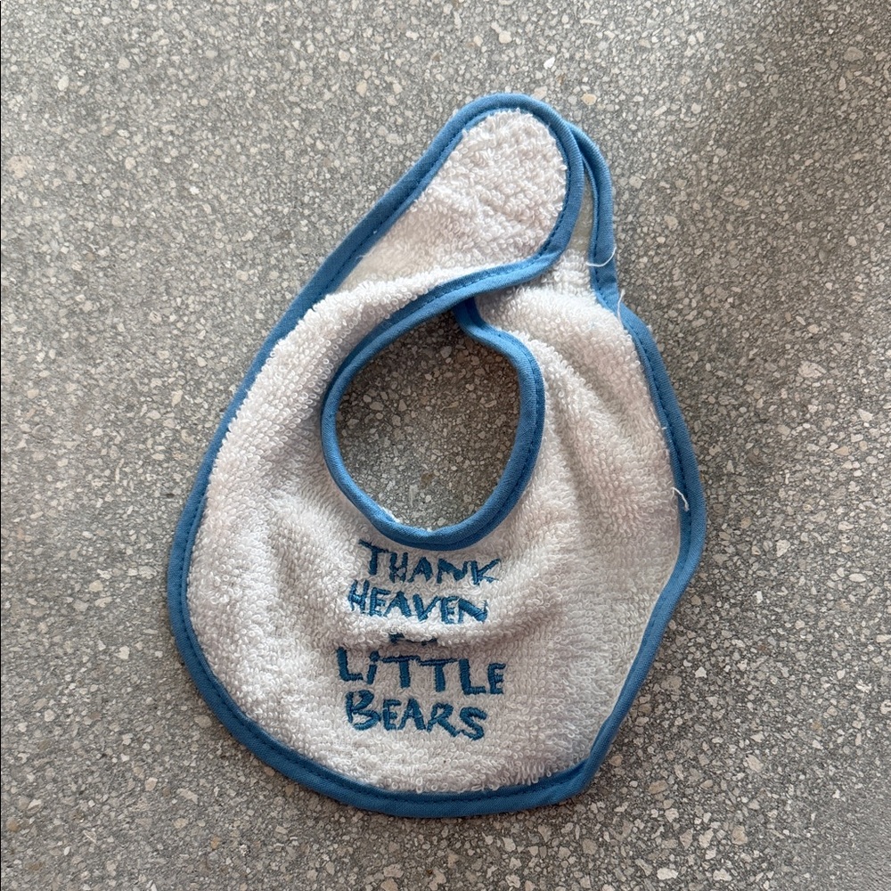 Build-A-Bear Workshop Vintage Thank Heaven for Little Bears Bib